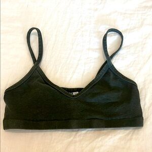 Jungmaven Olive Green XS Bralette